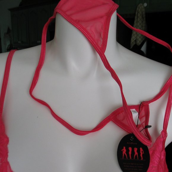 Avid Love | Magenta Babydoll G-String 3XL...NWT - Picture 7 of 8